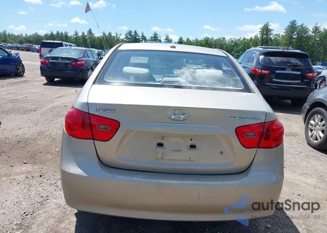 2008 Hyundai Elantra Gls/Se from USA, damaged, VIN KMHDU46D38U565494